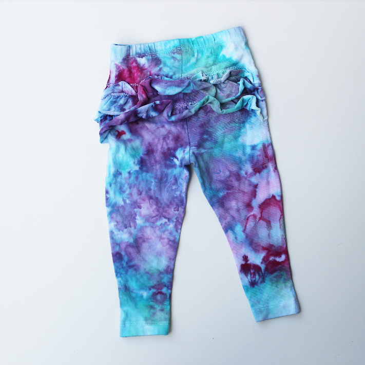 PREMADE - girls size 1 leggings