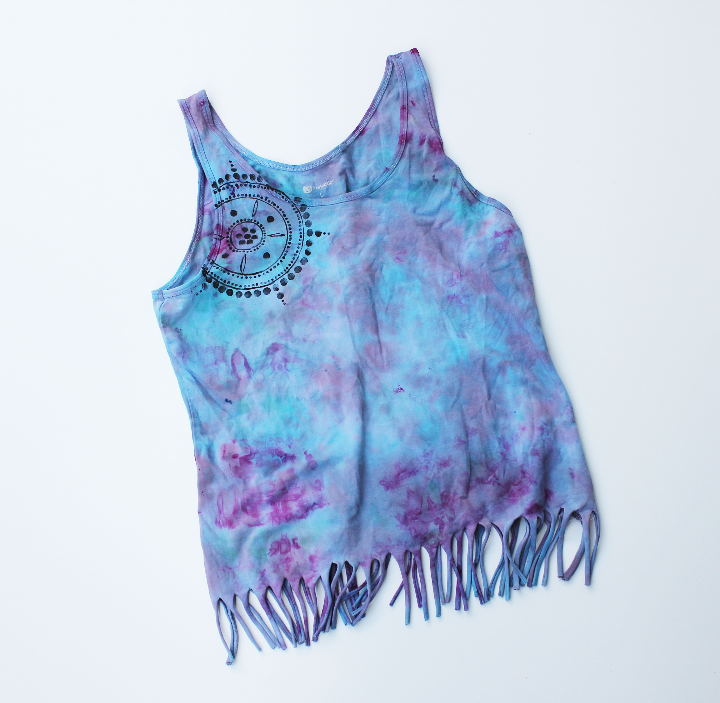 PREMADE ladies boho tank size L 10 - 12