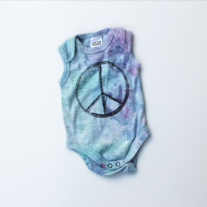 PREMADE - baby peace sign suits