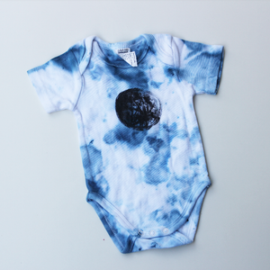 PREMADE Hand painted moon onesies - various sizes