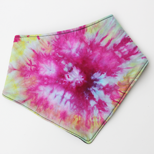 PREMADE Tiedye baby bandana bibs