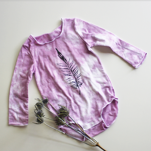 CUSTOM- The feather onesie