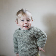 CUSTOM handmade knit crochet jumper pullover size NB - 4Y