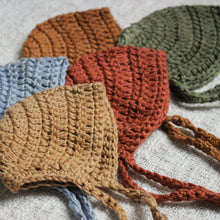 CUSTOM Wildling bonnet handmade knit crochet baby kids size NB - 3Y