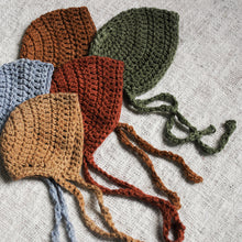 CUSTOM Wildling bonnet handmade knit crochet baby kids size NB - 3Y