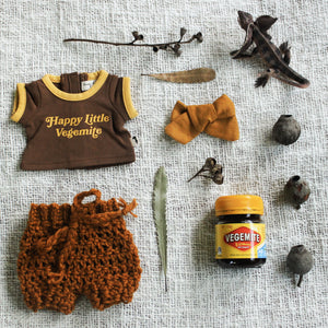 CUSTOM doll / teddy handmade knit crochet bloomers shorties pants