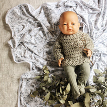 CUSTOM doll / teddy handmade knit crochet jumper pullover
