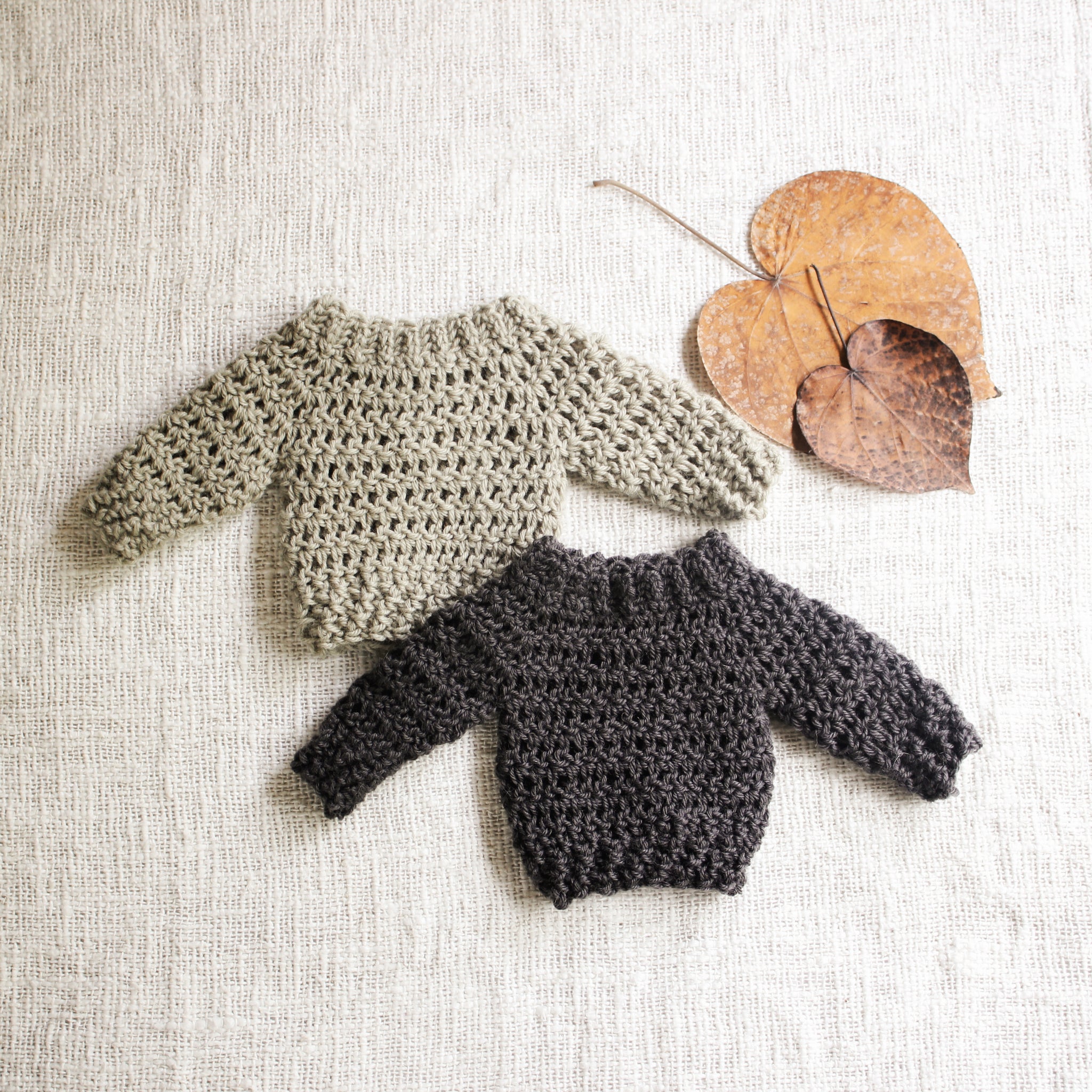 CUSTOM doll teddy handmade knit crochet jumper pullover stylinmum