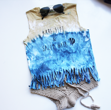 CUSTOM Boho fringe tank - baby